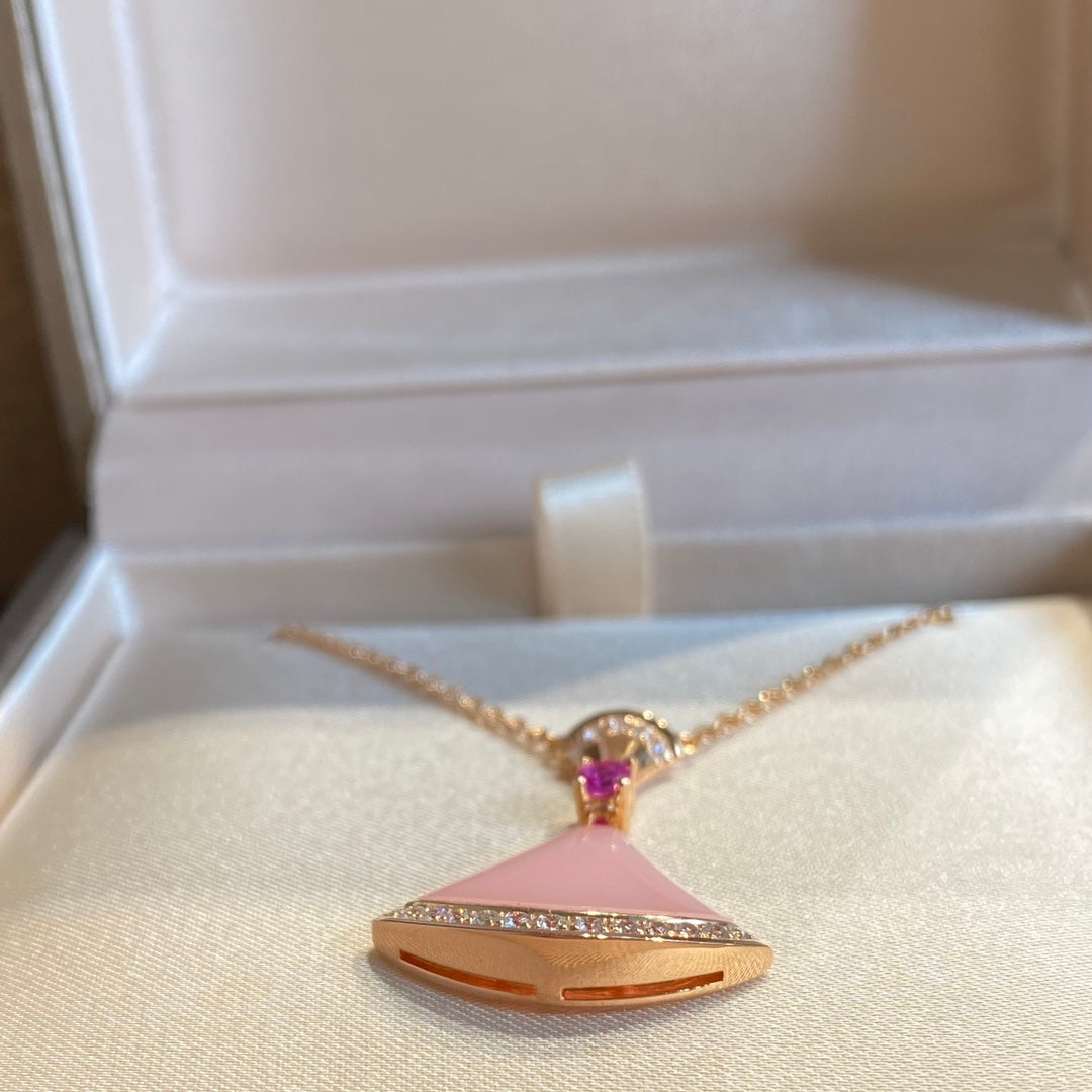 [⭐Glow]DREAM NECKLACE PINK OPAL
