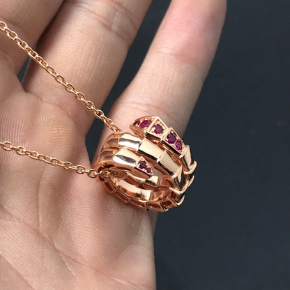 [⭐Glow]SERPENTI PEDANT NECKLACE