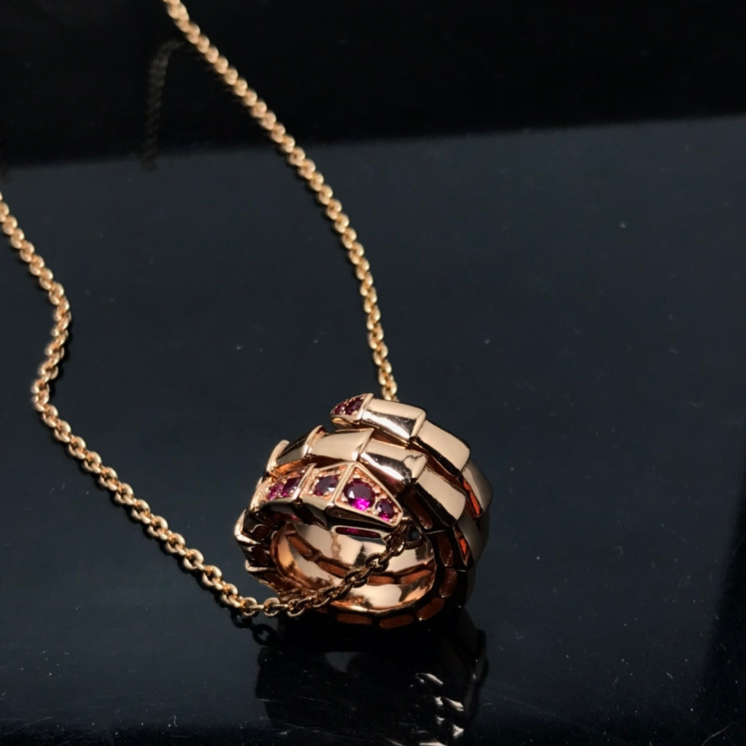 [⭐Glow]SERPENTI PEDANT NECKLACE