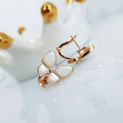 [⭐Glow]BUTTERFLY MOP DIAMOND EARRINGS