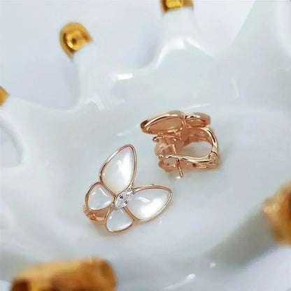 [⭐Glow]BUTTERFLY MOP DIAMOND EARRINGS