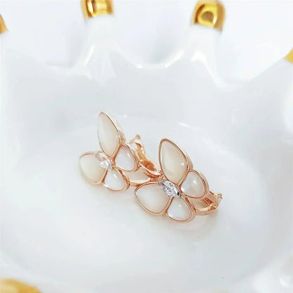 [⭐Glow]BUTTERFLY MOP DIAMOND EARRINGS