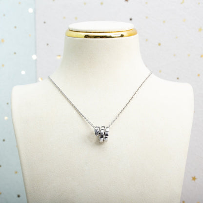 [⭐Glow]SERPENTI SILVER NECKLACE DIAMOND