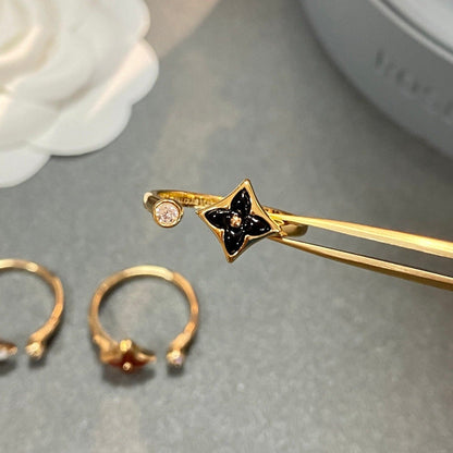 [⭐Glow]STAR 1 DIAMOND OPEN RING