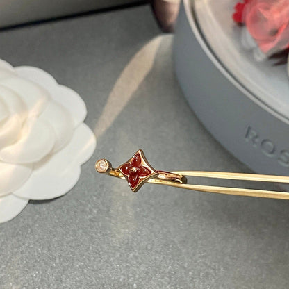 [⭐Glow]STAR 1 DIAMOND OPEN RING