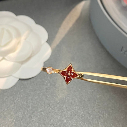 [⭐Glow]STAR 1 DIAMOND OPEN RING