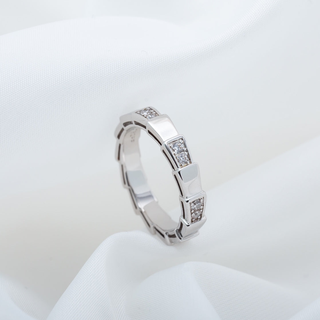 [⭐Glow]SERPENTI RING SILVER  3MM