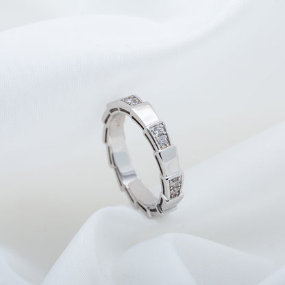 [⭐Glow]SERPENTI RING SILVER  3MM