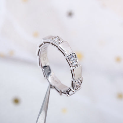 [⭐Glow]SERPENTI RING SILVER  3MM