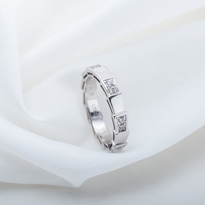 [⭐Glow]SERPENTI RING SILVER  3MM