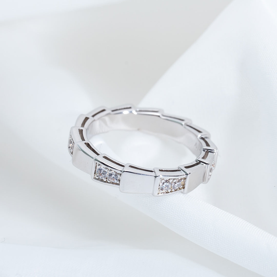 [⭐Glow]SERPENTI RING SILVER  3MM