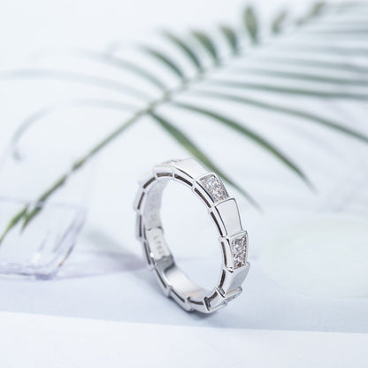 [⭐Glow]SERPENTI RING SILVER  3MM