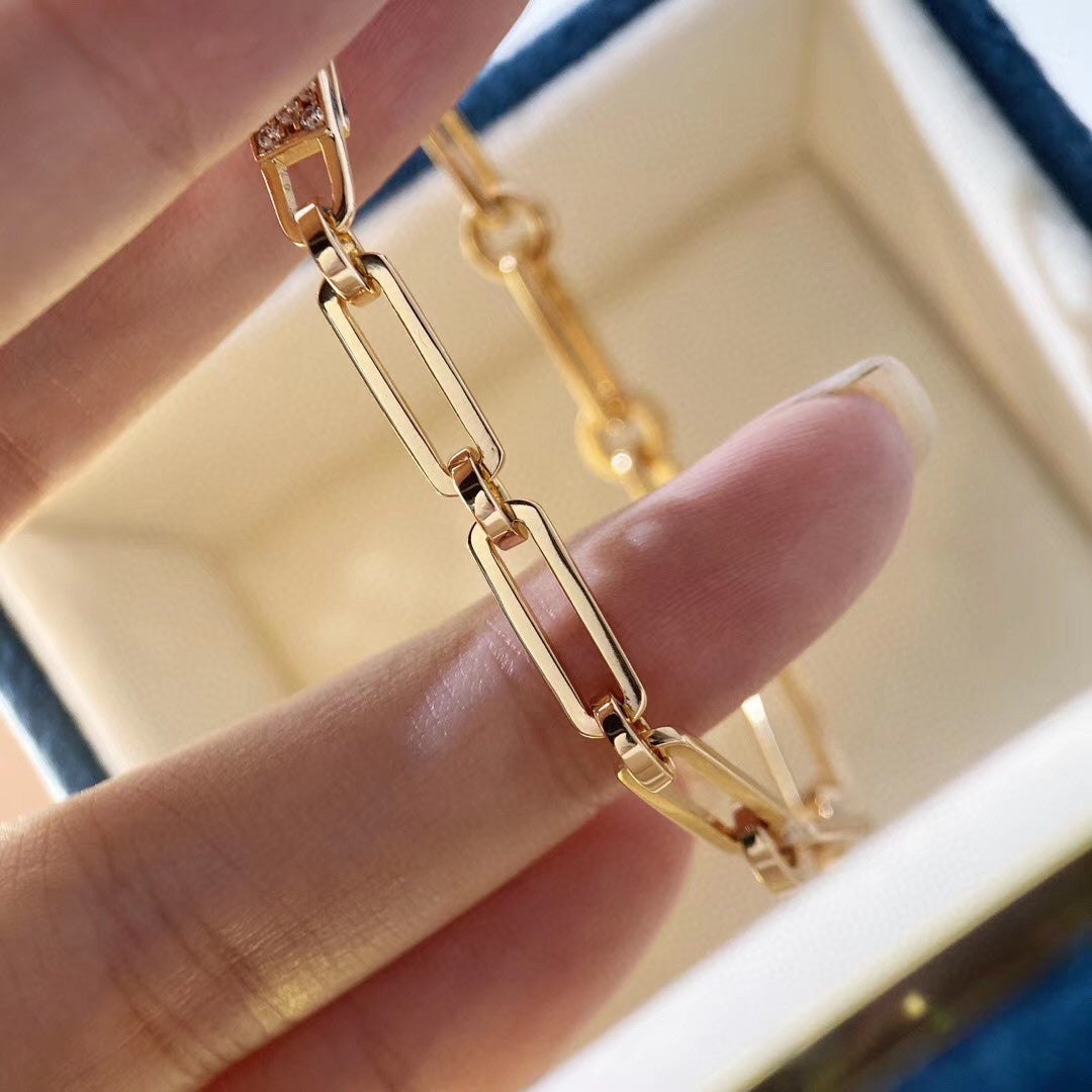 [⭐Glow]CHAINE BRACELET SMALL MODEL DIAMOND