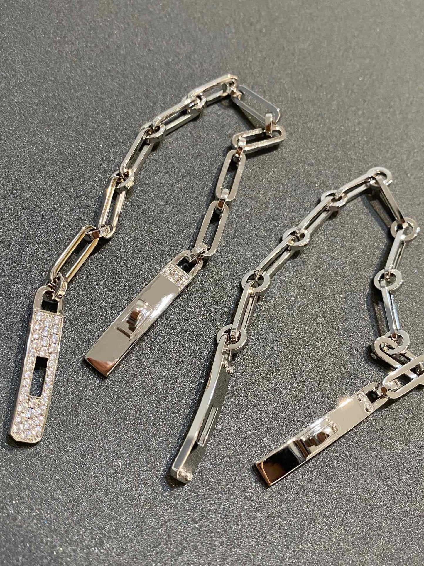 [⭐Glow]CHAINE BRACELET SMALL MODEL DIAMOND