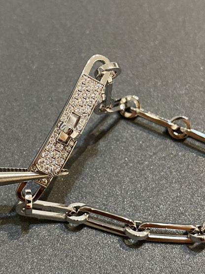[⭐Glow]CHAINE BRACELET SMALL MODEL DIAMOND