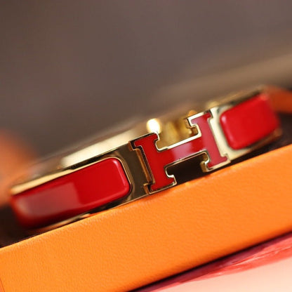 [⭐Glow]H BRACELET 12MM GOLD