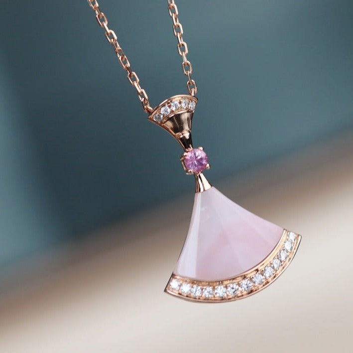 [⭐Glow]DREAM NECKLACE PINK MOP DIAMOND