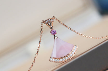 [⭐Glow]DREAM NECKLACE PINK MOP DIAMOND