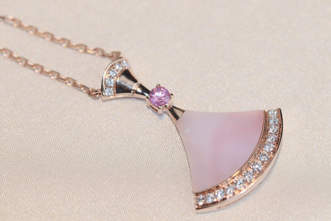 [⭐Glow]DREAM NECKLACE PINK MOP DIAMOND