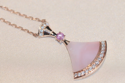 [⭐Glow]DREAM NECKLACE PINK MOP DIAMOND