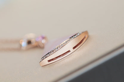 [⭐Glow]DREAM NECKLACE PINK MOP DIAMOND