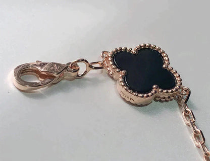 [⭐Glow]CLOVER 5 MOTIFS MULTICOLOR BRACELET