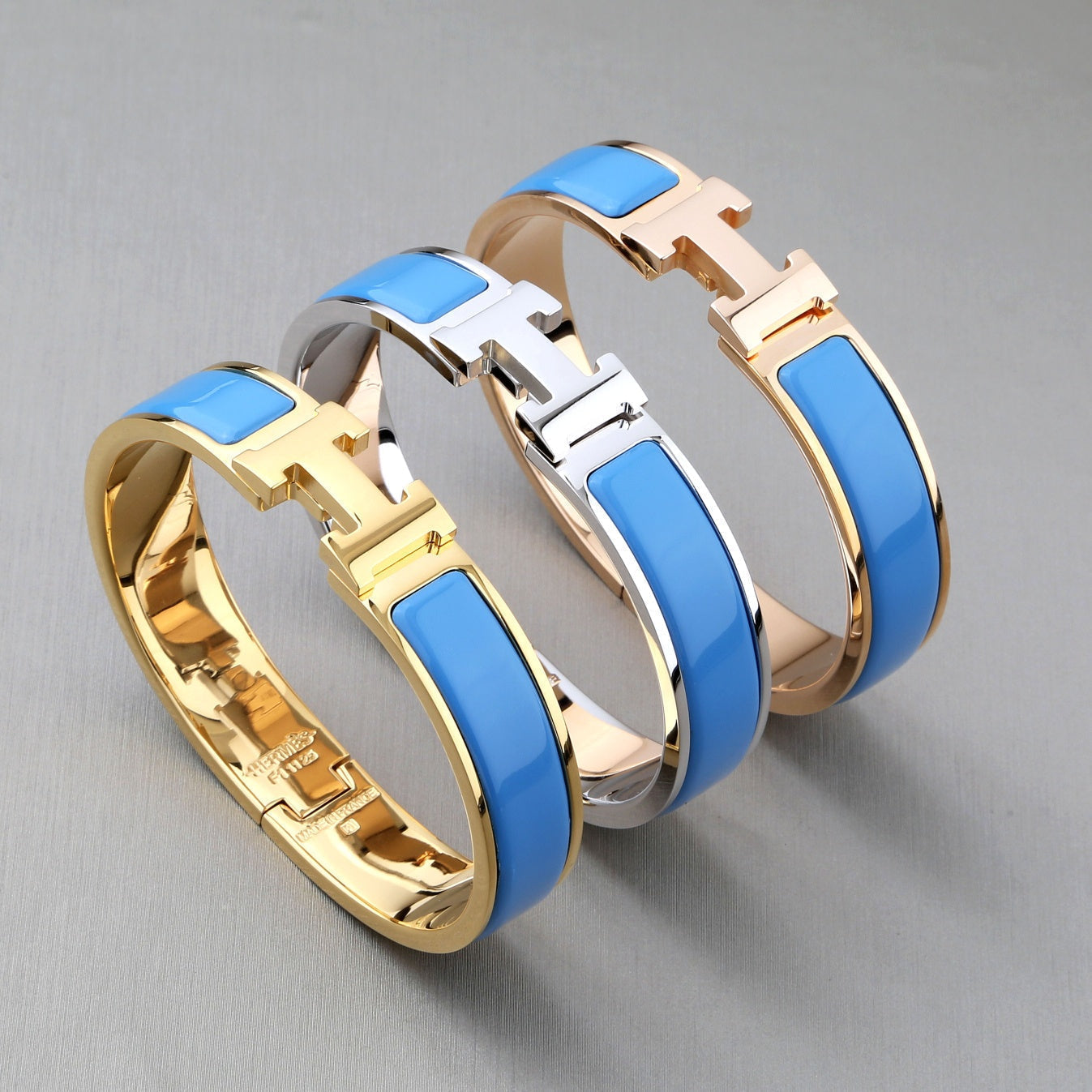 [⭐Glow]H BRACELET TURQUOISE 12MM