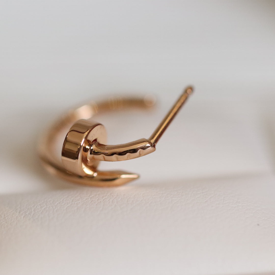 [⭐Glow]JUSTE EARRINGS PINK GOLD