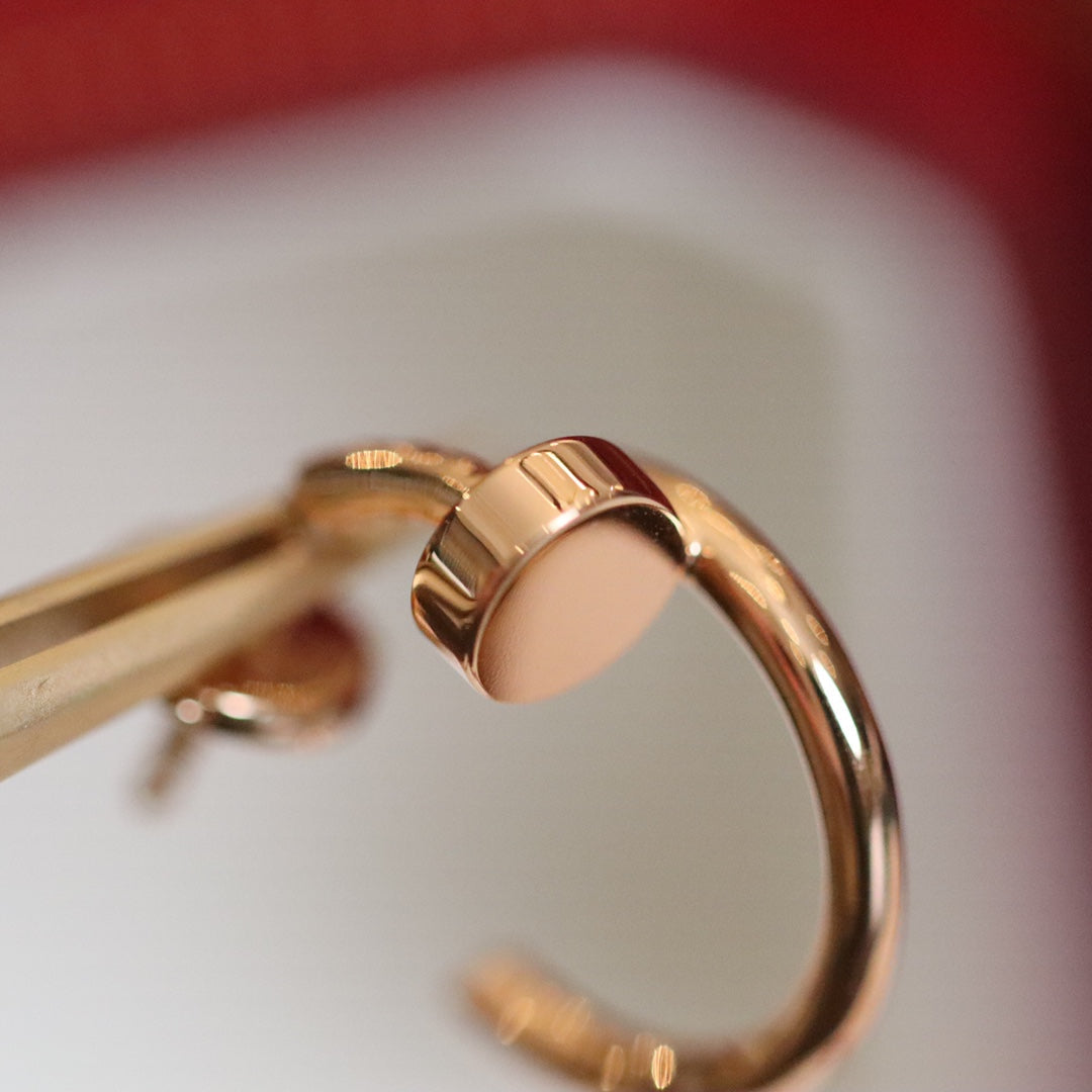 [⭐Glow]JUSTE EARRINGS PINK GOLD