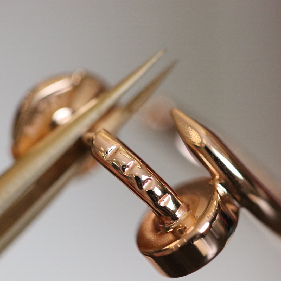 [⭐Glow]JUSTE EARRINGS PINK GOLD