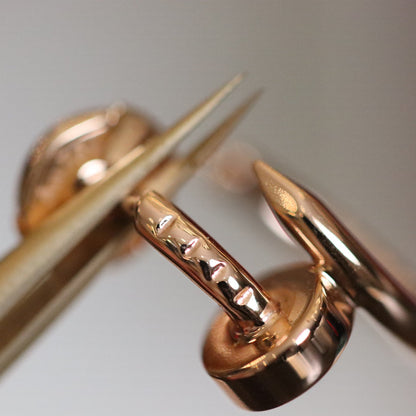 [⭐Glow]JUSTE EARRINGS PINK GOLD