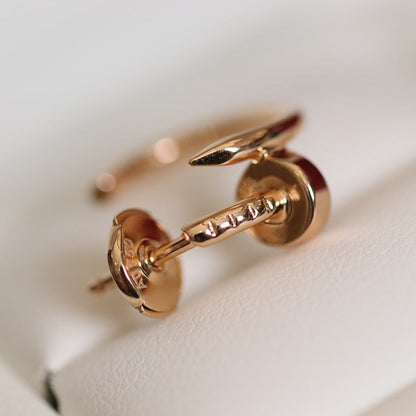 [⭐Glow]JUSTE EARRINGS PINK GOLD