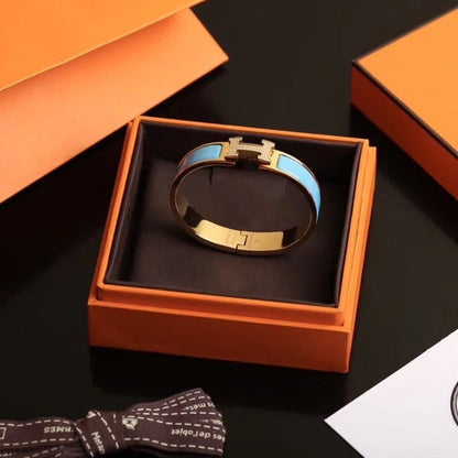 [⭐Glow]H CLOUD BLUE BRACELET GOLD DIAMOND