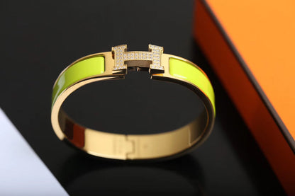 [⭐Glow]H BRACELET GOLD DIAMOND