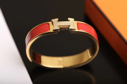 [⭐Glow]H BRACELET GOLD DIAMOND