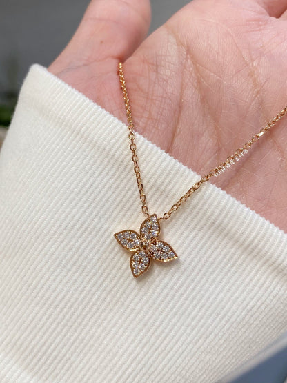 [⭐Glow]STAR DIAMOND NECKALCE