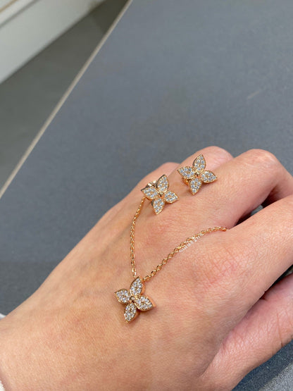 [⭐Glow]STAR DIAMOND NECKALCE