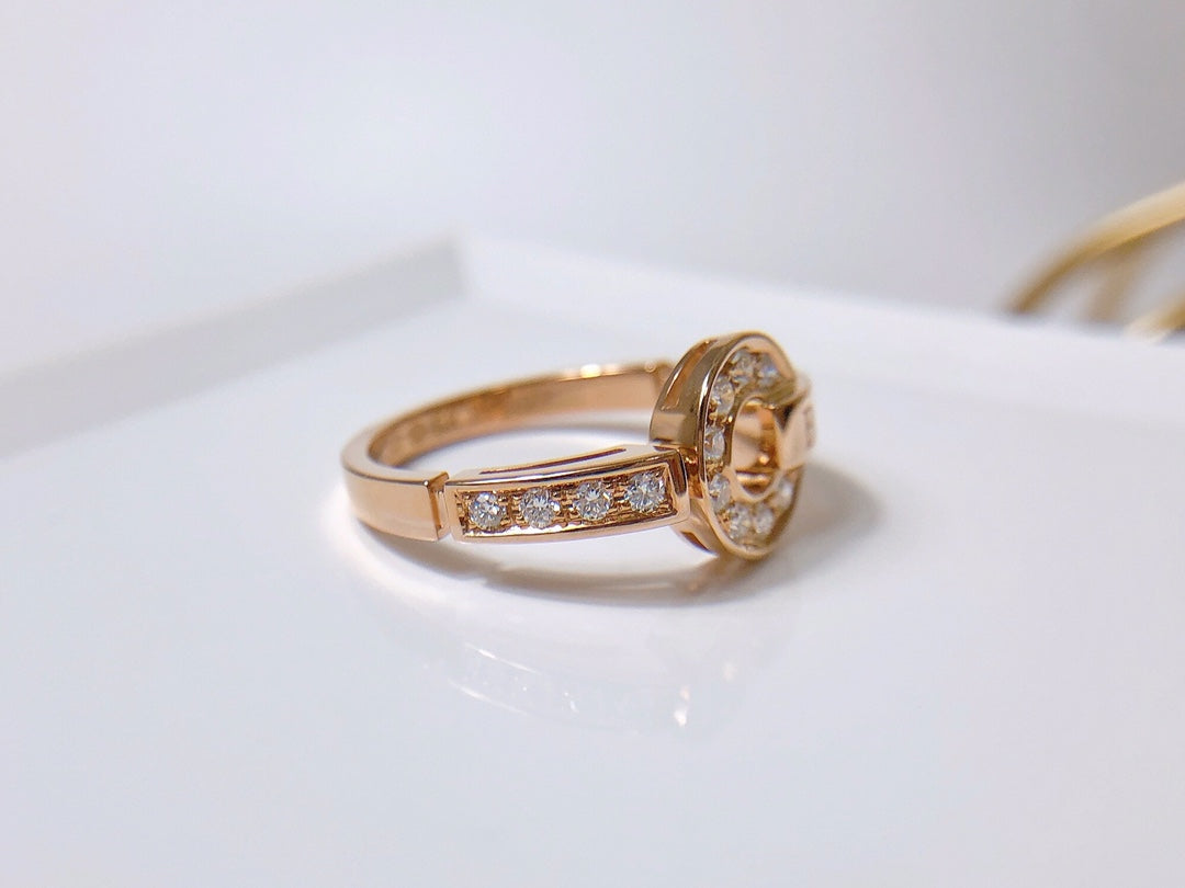 [⭐Glow]DREAM RING DIAMOND PINK GOLD