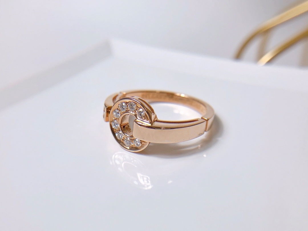 [⭐Glow]DREAM RING DIAMOND PINK GOLD