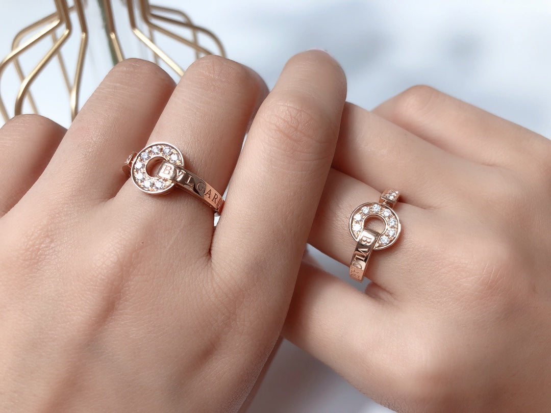 [⭐Glow]DREAM RING DIAMOND PINK GOLD