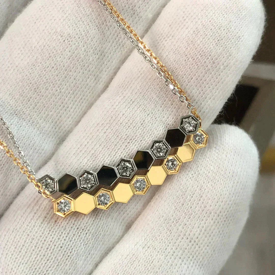 [⭐Glow]BEE LOVE NECKLACE DIAMOND