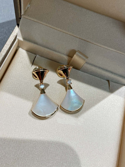 [⭐Glow]DREAM MOP 1 DIAMOND EARRINGS