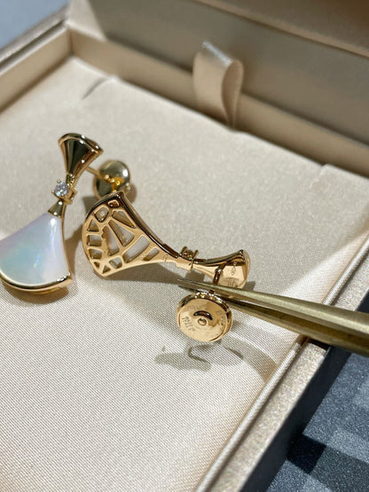 [⭐Glow]DREAM MOP 1 DIAMOND EARRINGS