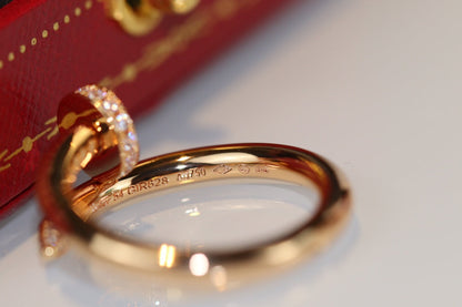 [⭐Glow]JUSTE RING 2.65MM GOLD DIAMOND
