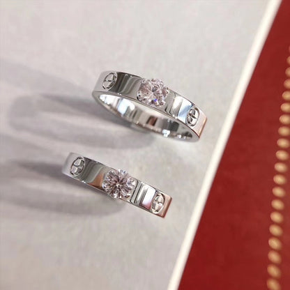 [⭐Glow]LOVE RING 3.6MM 1 BIG DIAMOND