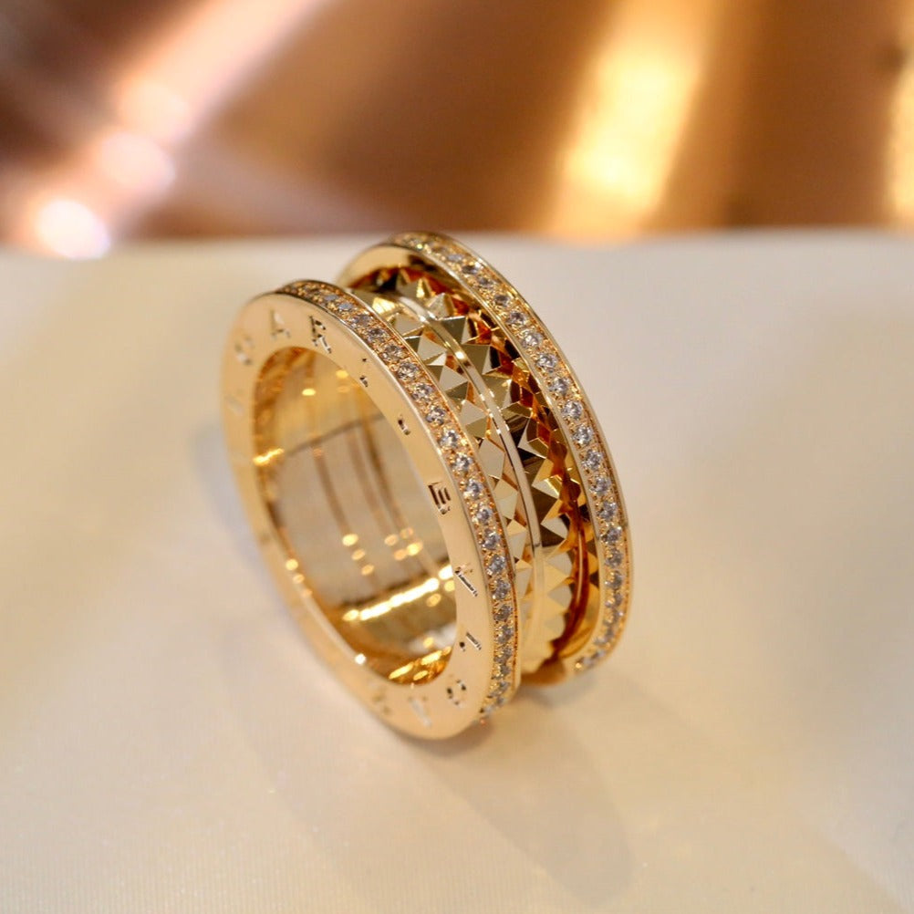 [⭐Glow]ZERO 1 GOLD DIAMOND RING