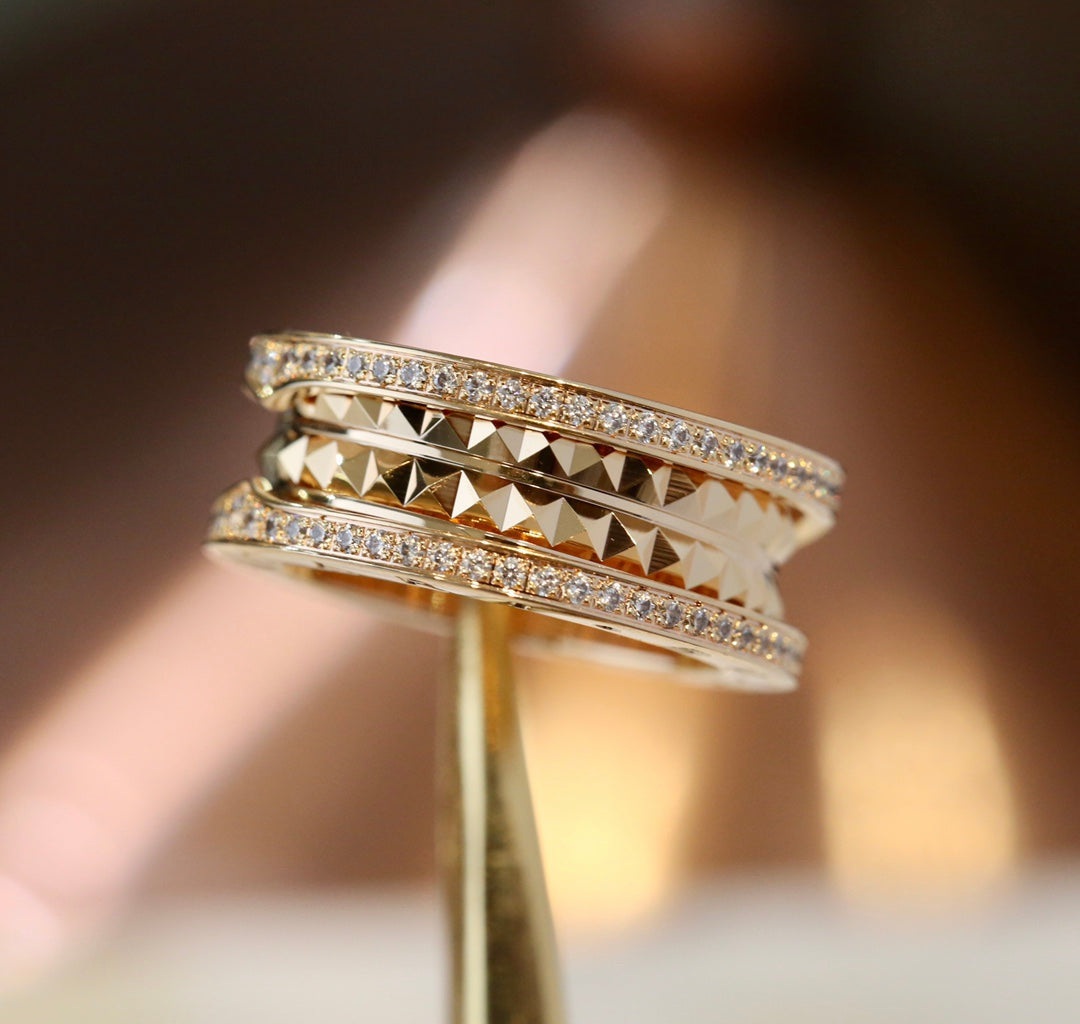 [⭐Glow]ZERO 1 GOLD DIAMOND RING
