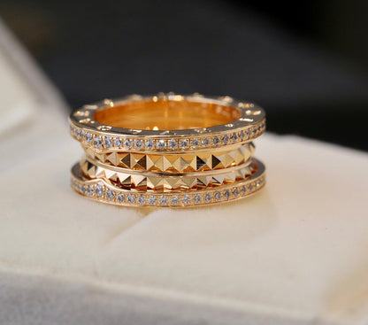 [⭐Glow]ZERO 1 GOLD DIAMOND RING