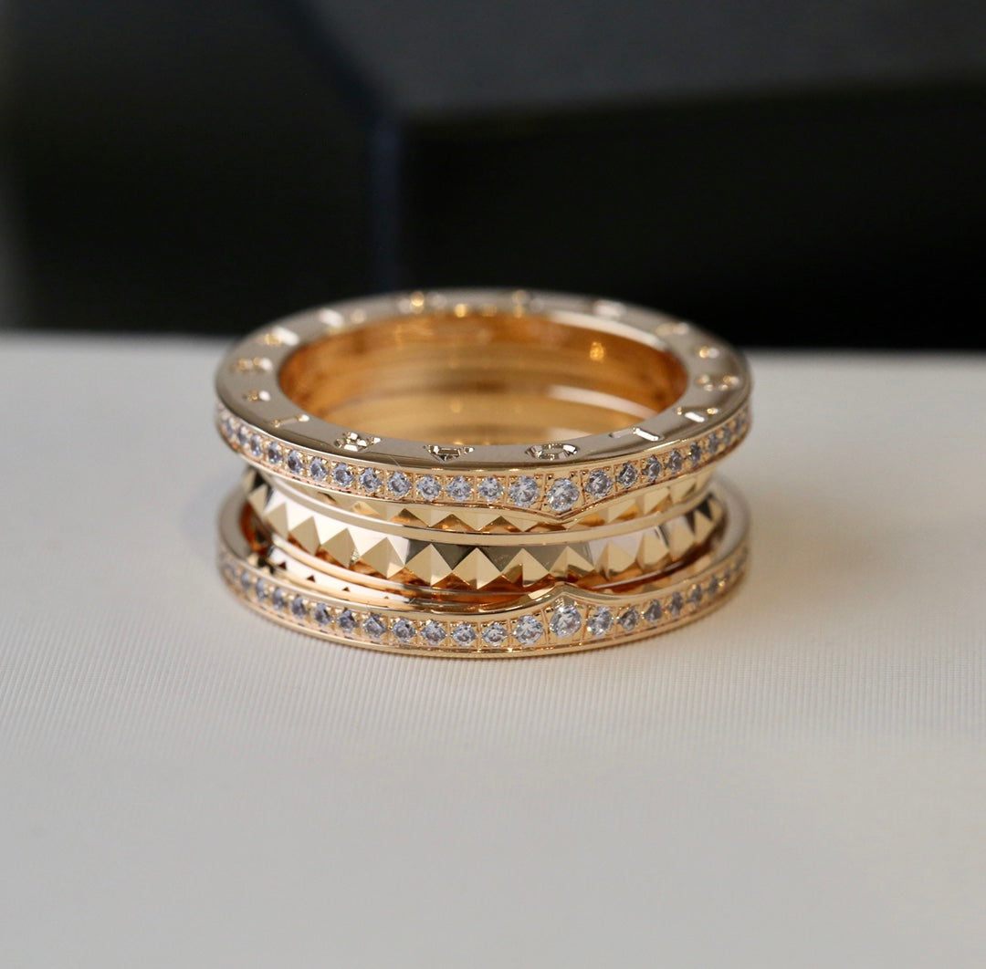 [⭐Glow]ZERO 1 GOLD DIAMOND RING