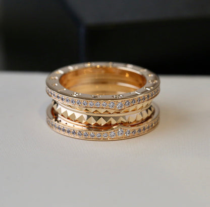 [⭐Glow]ZERO 1 GOLD DIAMOND RING